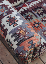 The Kilim Co. Kilim Chesterfield Sofa, Style A