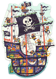 Djeco The Pirate Ship Giant Puzzle