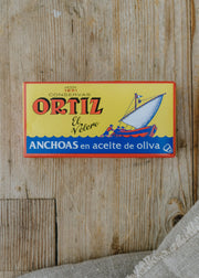 Ortiz Ortiz Tinned Anchovies in Olive Oil