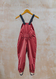 Töastie Waterproof All Season Dungarees in Dusky Pink