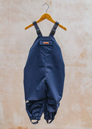 Pigeon Organics Waterproof All Season Dungarees in Marine Navy
