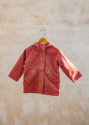 Töastie Waterproof All Season Raincoat in Dusky Pink
