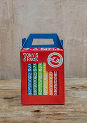 Tony's Chocolonely Rainbow Pack of Six