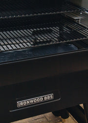 Traeger Ironwood 885 Wood Pellet Grill in Black with Pellet Sensor