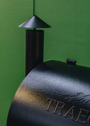 Traeger Pro 575 Wood Pellet Grill in Black with Pellet Sensor