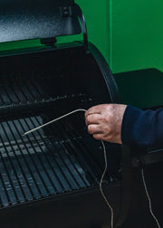 Traeger Pro 575 Wood Pellet Grill in Black with Pellet Sensor