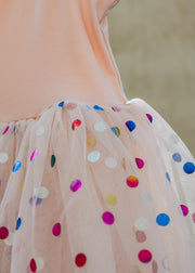 Bob & Blossom Tutu Dress in Pink Spot
