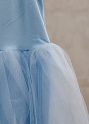 Bob & Blossom Bob & Blossom Tutu Dress in Sky Blue