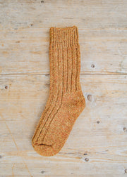 Two Left Feet Agencies Traditional Socks in Gold