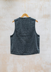 Universal Works Upcycled Parachute Liner in Grey Anders Wool