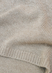 Van Kukil Oaklynn Heavy Knit Boxy Jumper in Wildebeest