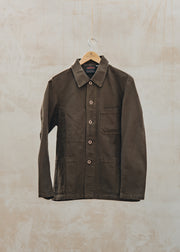 Barbour Organic Twill Jacket in Conifer