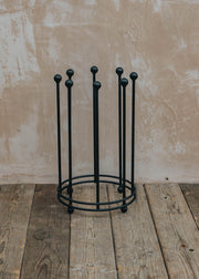 Harrod Horticultural Harrod Horticultural Round Wellington Boot Stand in Black