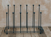 Harrod Horticultural Harrod Horticultural Six Pair Wellington Boot Stand in Anthracite