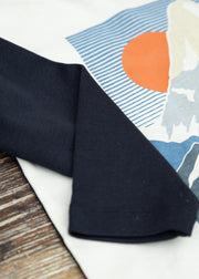 Wheat Children's Beck T-Shirt in Eggshell