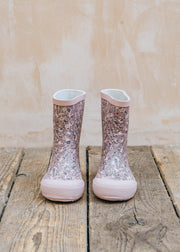 Wheat Muddy Boots in Powder Flower Meadow