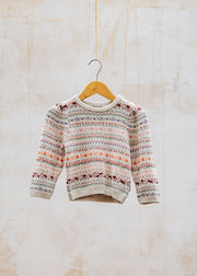 Pigeon Organics Olga Jacquard Pullover in Multi