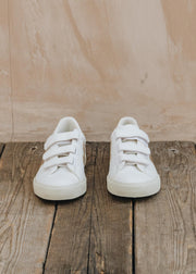 Veja Women's Recife Leather Trainers in Extra White and Platine