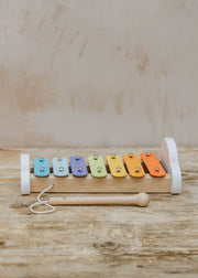 Le Toy Van Wooden Xylophone with Metal Notes