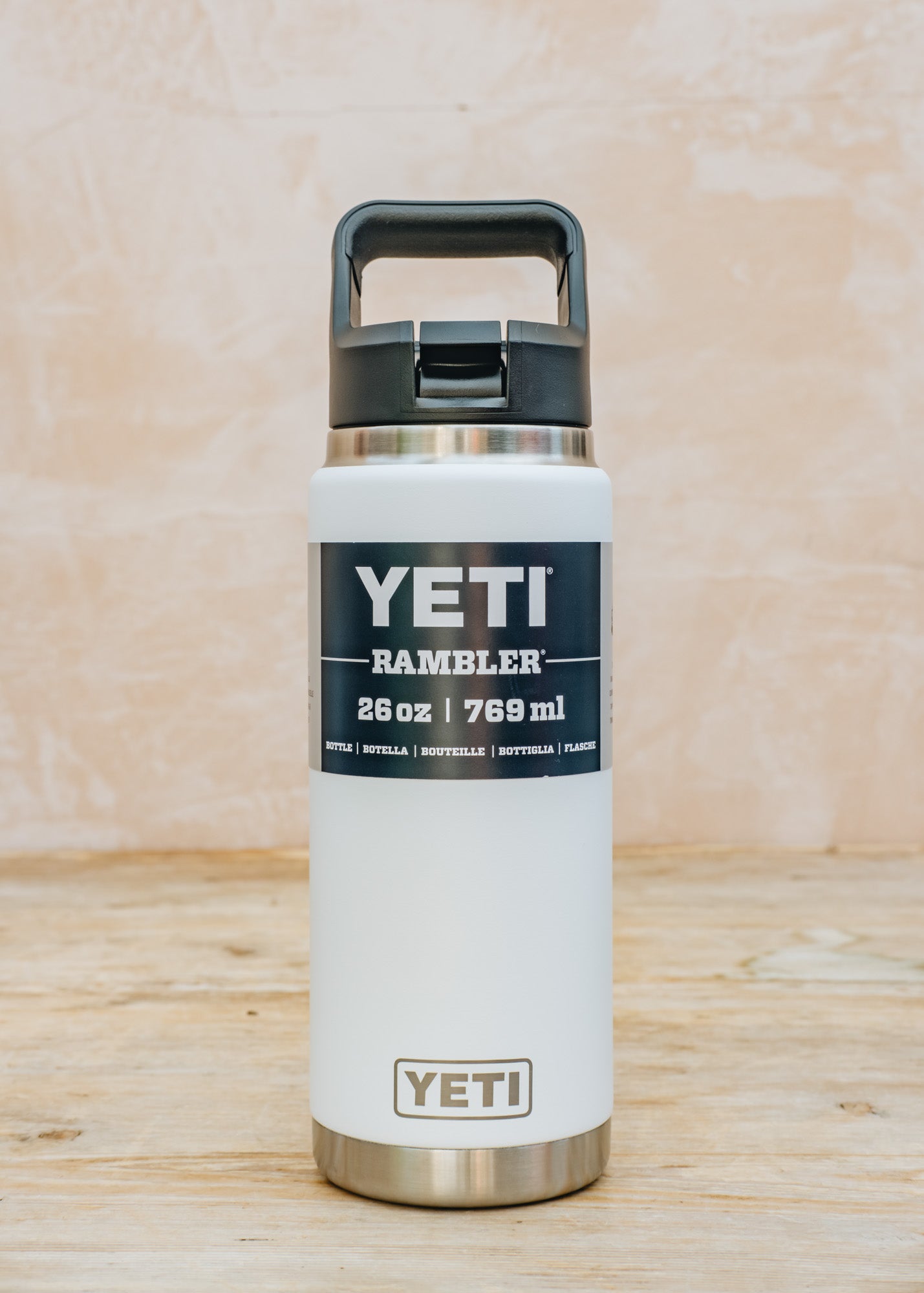 ラス1★ YETI Rambler 26oz 768ml Bottle ホワイト YETI Rambler Straw Bottle 26oz in White – Burford Garden Co.