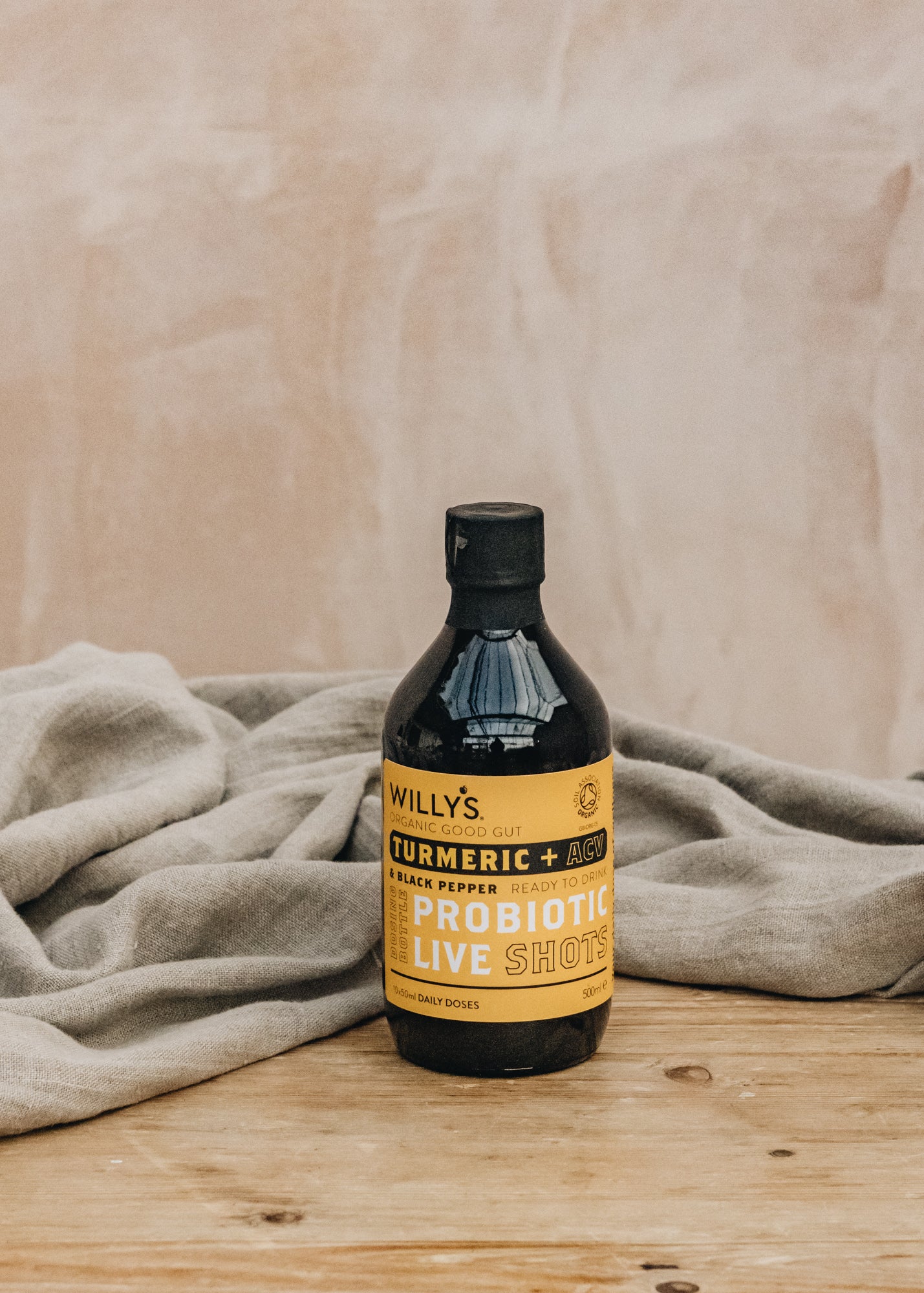 Willy’s Apple Cider Vinegar with Turmeric, Black Pepper and Honey Burford Garden Co.