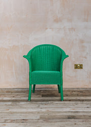 Lloyd Loom Lloyd Loom Classic Armchair in Verdigris Green