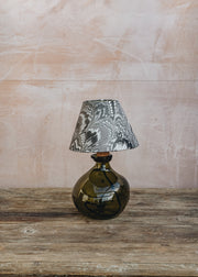 Pooky Lighting Black and White Marbled Piave Empire Shade