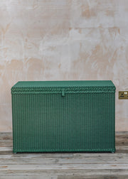 Lloyd Loom Lloyd Loom Blanket Box in Dark Green
