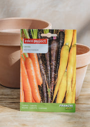 Gluttonous Gardener Franchi Carrot, Tri-Colour Mixed Seeds
