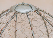 Kadai Chicken Wire Bell Cloche