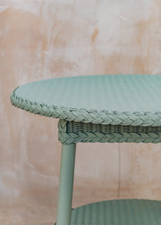Lloyd Loom Round Coffee Table in Hampton Green