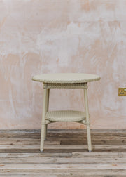 Lloyd Loom Round Coffee Table in Fawn