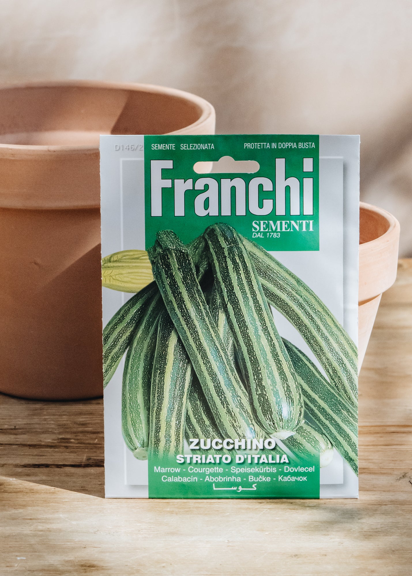 Franchi Courgette 'Striato D'Italia' Seeds