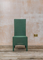 The Hastings Sofa Company Lloyd Loom Dining Chair in Dark Green