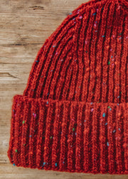 Two Left Feet Agencies Donegal Beanie in Red