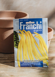 Seeds of Italy Franchi Dwarf Bean 'Rocquencourt' Seeds