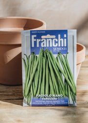 Seeds of Italy Franchi Dwarf Bean 'Vanguard' Seeds