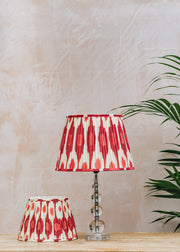 Pooky Lighting Empire Straight Shades in Egg & Spoon Ikat Berries