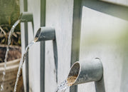 A Place in the Garden Enzo Square Zinc Water Feature