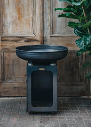 Firepits UK Fire Bowls with Log Stores