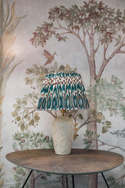 Pooky Lighting Pooky Lighting Ikat Teal Heraldic