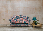 The Hastings Sofa Company Iris Two Seater Sofa in Arboreal Cerise