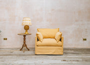 The Hastings Sofa Company Lily Love Seat in Mustard