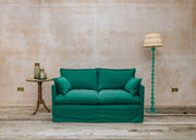 The Hastings Sofa Company Lily Three Seater Sofa in Malachite