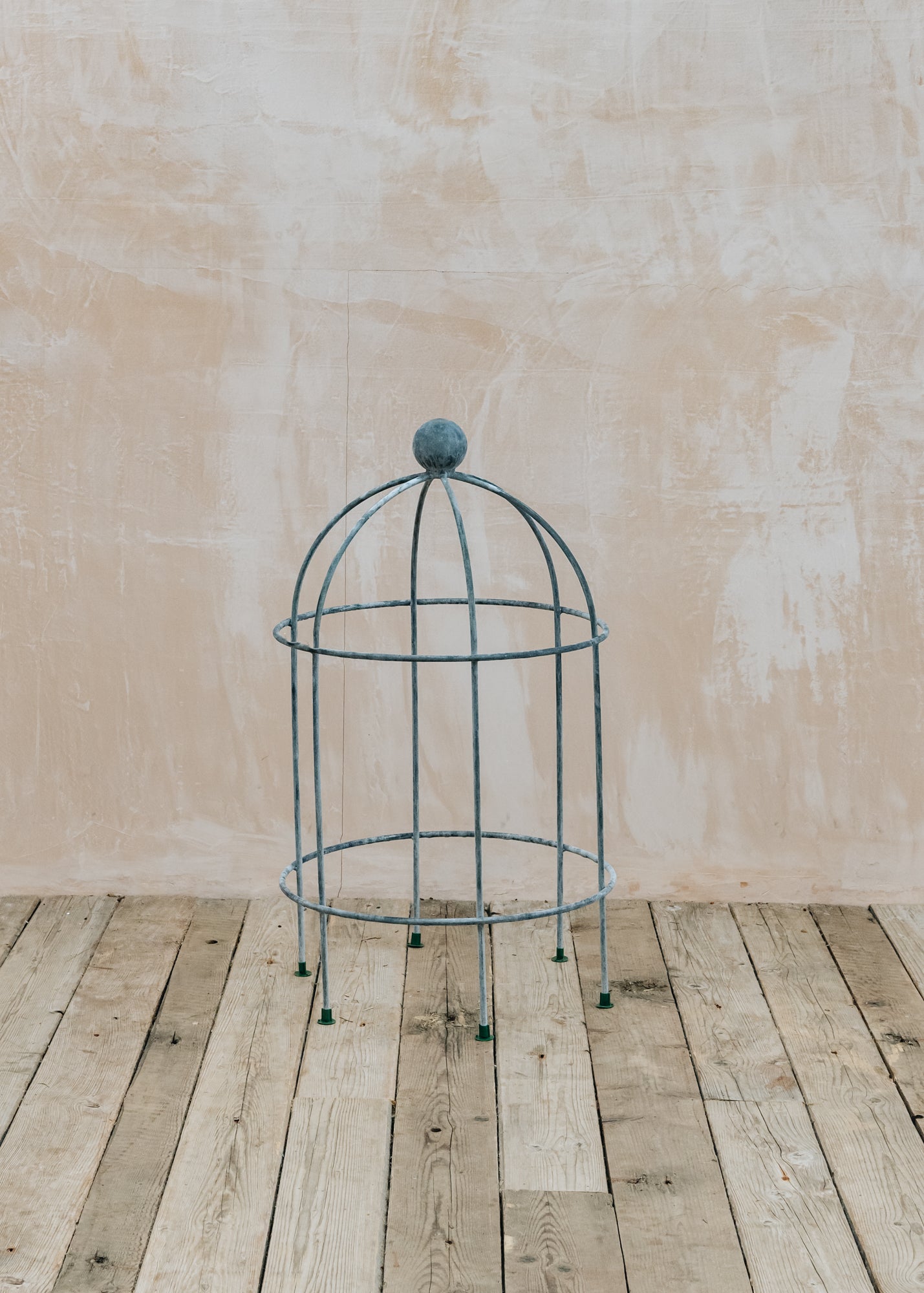 metal lobster pot plant support Medium Etched Lobster Pot Plant Support – Burford Garden Co