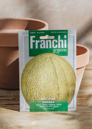Seeds of Italy Franchi Melon 'Ananas' Seeds
