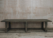 The Hastings Sofa Company Gommaire Modi Large Table in Grey Teak