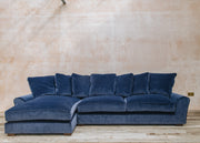 The Hastings Sofa Company Moss Modular Sofa in Atlantis Velvet