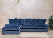 The Hastings Sofa Company Moss Modular Sofa in Atlantis Velvet