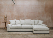 The Hastings Sofa Company Moss Modular Sofa in Andes Ecru